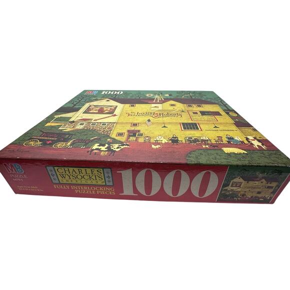 Vintage 1992 charles wysocki “veterinary” 1000-piece jigsaw puzzle - Picture 6 of 7